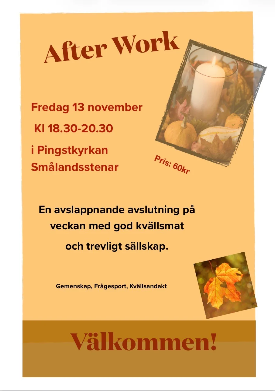 Välkommen!